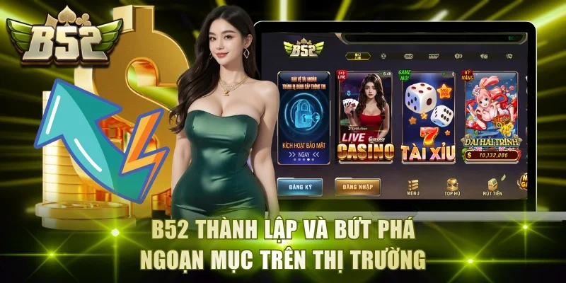 B52 thành lập và bứt phá ngoạn mục trên thị trường