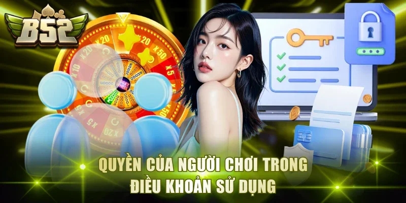 Quyền chính đáng của người chơi trong điều khoản sử dụng
